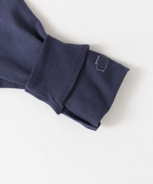 FRUIT OF THE LOOM（フルーツオブザルーム）の「FRUIT OF THE LOOM　フロッキープリント長袖Tシャツ(KIDS)（Tシャツ/カットソー・キッズ・ネイビー/アイボリー・130/120/110/140）」の6枚目の写真