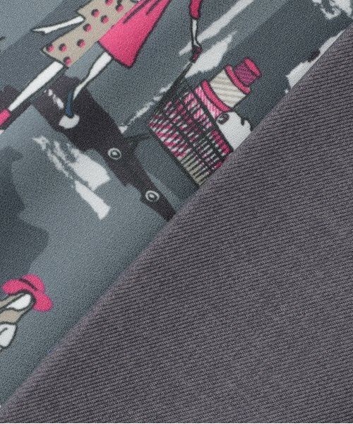 kate spade new york kids(ケイトスペードニューヨーク)の「ガールズ クロスロードプリーツスカート(スカート・キッズ・チャコール/ベージュ・140cm/150cm/160cm)」の11枚目の写真