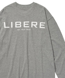 LIBERE リベーレ / LIBERE LOGO LS TEE ロゴグラフィックプリントビッグシルエットロンT / 245208-245209-245210