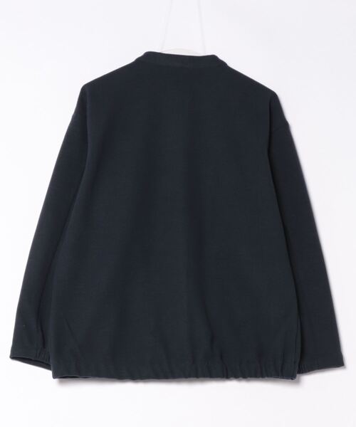 Arnold Palmer（アーノルドパーマー）の「ウールライク メルトン コクーンジャケット（ノーカラージャケット・レディース・キャメル/ネイビー/ダークグレー・S/L/M）」の9枚目の写真