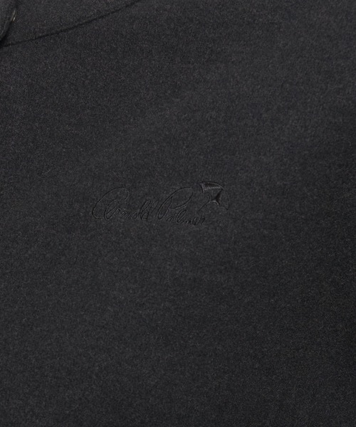 Arnold Palmer（アーノルドパーマー）の「ウールライク メルトン コクーンジャケット（ノーカラージャケット・レディース・キャメル/ネイビー/ダークグレー・S/L/M）」の18枚目の写真