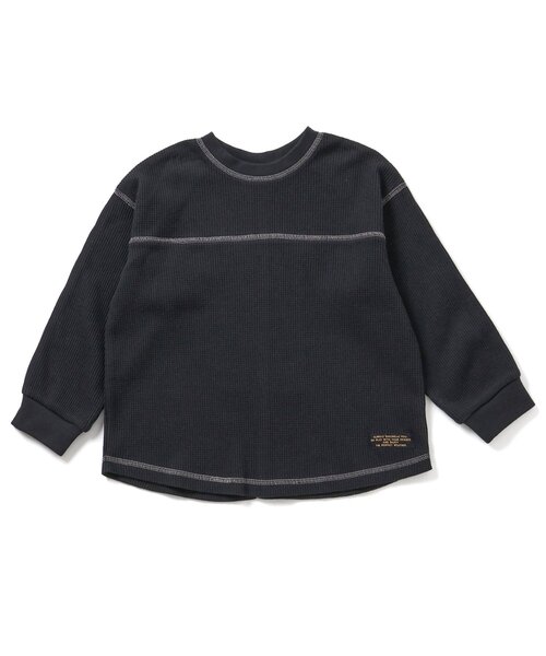 BREEZE(ブリーズ)の「【WEB限定】ワッフル長袖Tシャツ(Tシャツ/カットソー・キッズ・イエロー/ブラック/ブルー/オフホワイト/グリーン/ピンク/その他12/その他11/オレンジ・100/90/150/140/130/120/110)」の13枚目の写真