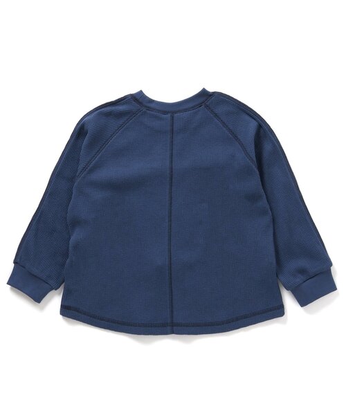 BREEZE(ブリーズ)の「【WEB限定】ワッフル長袖Tシャツ(Tシャツ/カットソー・キッズ・イエロー/ブラック/ブルー/オフホワイト/グリーン/ピンク/その他12/その他11/オレンジ・100/90/150/140/130/120/110)」の19枚目の写真
