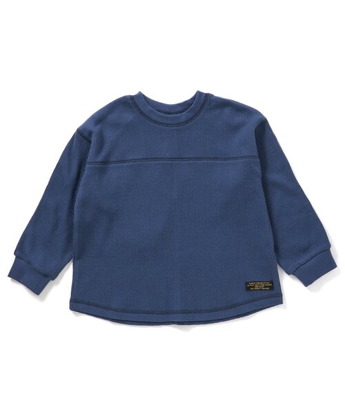 BREEZE(ブリーズ)の「【WEB限定】ワッフル長袖Tシャツ(Tシャツ/カットソー・キッズ・イエロー/ブラック/ブルー/オフホワイト/グリーン/ピンク/その他12/その他11/オレンジ・100/90/150/140/130/120/110)」の20枚目の写真
