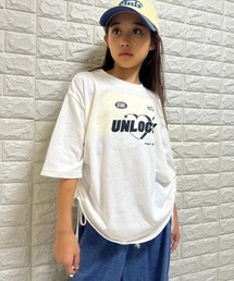 RandS（ランズ）の「UNLOCKptストリングBIG-T（Tシャツ/カットソー・キッズ）」