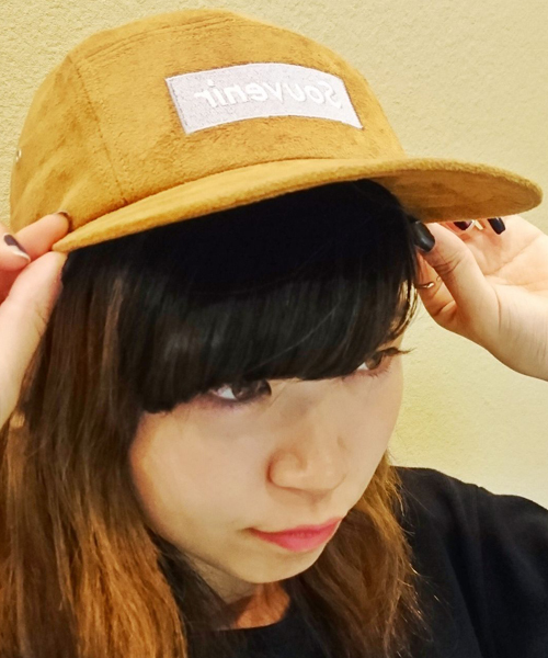 WHO'S WHO gallery（フーズフーギャラリー）の「【rinevuos】スエードジェットキャップ（キャップ・レディース・グレー/カーキ/ブラウン/ブラック/ホワイト/ネイビー/ベージュ・FREE）」の5枚目の写真