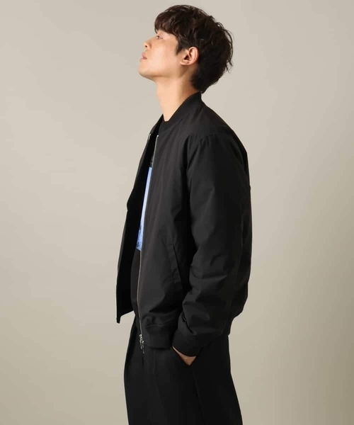 【セール】【軽量】ソロナ中綿リブブルゾン（MA-1）｜a.v.v（アーヴェヴェ）