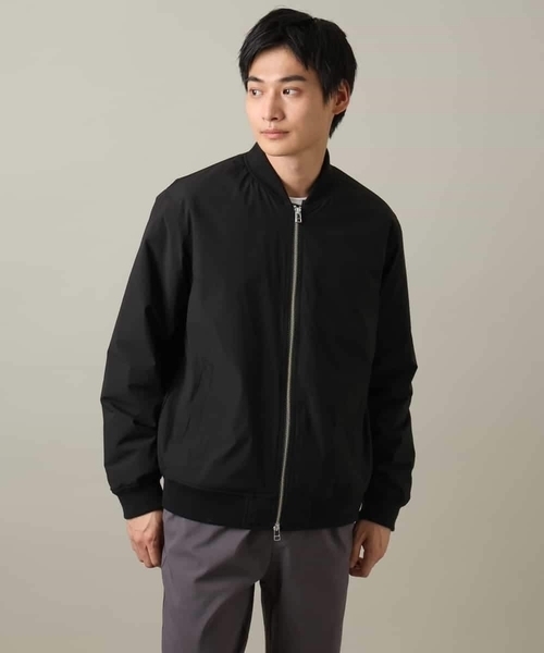 【セール】【軽量】ソロナ中綿リブブルゾン（MA-1）｜a.v.v（アーヴェヴェ）