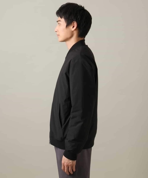 【セール】【軽量】ソロナ中綿リブブルゾン（MA-1）｜a.v.v（アーヴェヴェ）