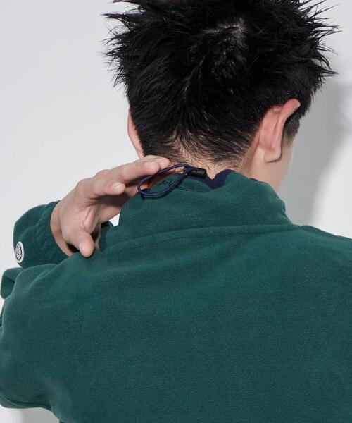 DISCUS（ディスカス）の「WEGO/DISCUSフリースハーフジッププルオーバー（スウェット・メンズ・ブルー/アイボリー/キャメル/グリーン・MEDIUM/LARGE）」の20枚目の写真