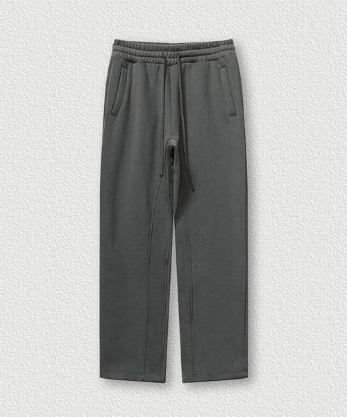 CORPUS TOKYO(コーパス トーキョー)の「【セットアップ対応】ヘムストレート裏起毛スウェットパンツ(スウェットパンツ・メンズ・ブラック/ヘザーグレー/ダークグレー/オートミール/ホワイト・4/3/2/1)」の7枚目の写真