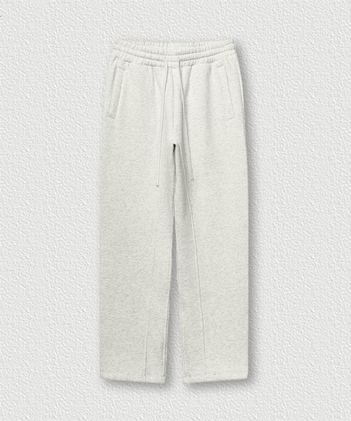 CORPUS TOKYO(コーパス トーキョー)の「【セットアップ対応】ヘムストレート裏起毛スウェットパンツ(スウェットパンツ・メンズ・ブラック/ヘザーグレー/ダークグレー/オートミール/ホワイト・4/3/2/1)」の10枚目の写真