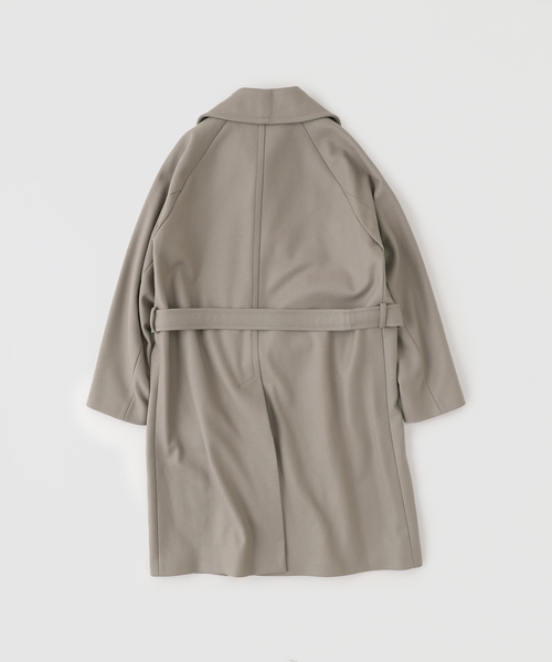 HEVO（イーヴォ）の「hevo(イーヴォ) BRINDISI Melton Wool Coat（その他アウター・メンズ・ブラック/ライトグレー・44/46/48）」の13枚目の写真