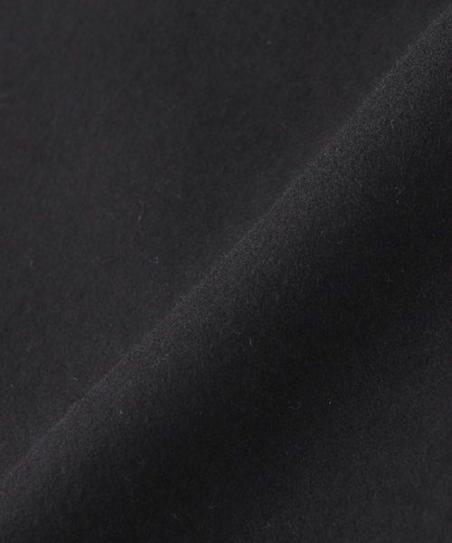 HEVO（イーヴォ）の「hevo(イーヴォ) BRINDISI Melton Wool Coat（その他アウター・メンズ・ブラック/ライトグレー・44/46/48）」の8枚目の写真