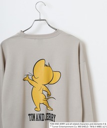 TOM&JERRY back print big pullover / バックプリント ビッグプルオーバー unisex