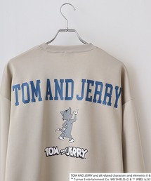 TOM&JERRY back print big pullover / バックプリント ビッグプルオーバー unisex