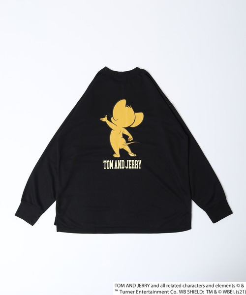 FUNALIVE(ファンアライブ)の「TOM&JERRY back print big pullover / バックプリント ビッグプルオーバー unisex(スウェット・メンズ・チャコールアッシュ/グレイッシュベージュ/カーキ/ブラック/ベージュ/チャコール/ネイビー/ベージュ系その他/ブラック系1/ベージュ系2/ネイビー系1/チャコールグレー/ベージュ系3/ベージュ系1・L/XL/M)」の21枚目の写真