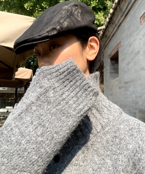 LONSLAN（ロンスラン）の「オーバーサイズ ハイネックニット LON24a109（ニット/セーター・レディース・グレー/モカ/ホワイト/ブラック・S/M）」の9枚目の写真