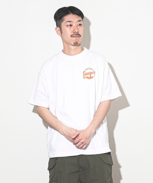 Tシャツ・カットソー [CHANCECHANCE] LIP T-SHIRT (WHITE) セール】CHARI&CO / SQUARE GARDEN TEE（Tシャツ/カットソー