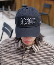 AMERICAN NEEDLE | CAP/AMERICAN NEEDLE(アメリカンニードル)BALLPARK - ACDCバンドロゴ刺繍クラシックデザインベースボールキャップ(キャップ)
