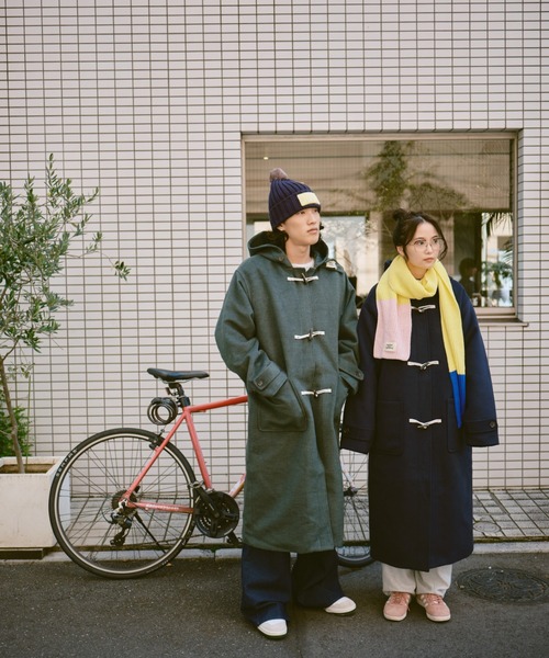 common gull products.(コモンガルプロダクツ)の「マイリストに入れたままのマフラー(マフラー・レディース・イエロー系/ネイビー・フリー)」の20枚目の写真