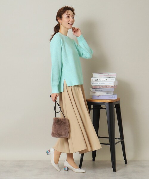 セール】【肌あたりやわらか】メランジ畦ニット（ニット/セーター