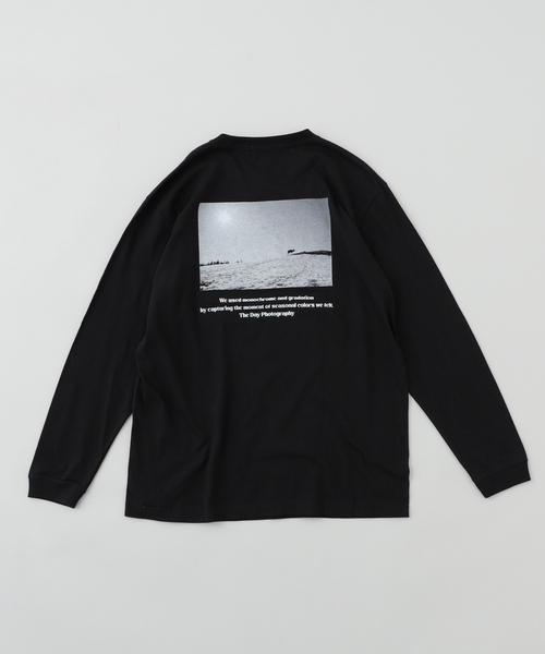 THE DAY（ザデイ）の「THE DAY PHOTOGRAPHY Solitude L/S Tee（Tシャツ/カットソー・メンズ・ブラック・X-LARGE/LARGE/MEDIUM）」の2枚目の写真