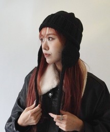 Port | 【 antique andico / アンティーク アンディコ 】フライト ニット ビーニー(ニットキャップ/ビーニー)