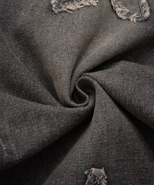 『SILVER BULLET SELECT AP/シルバーバレットセレクト』デニムオーバーダイバギーパンツ星（デニムパンツ）｜SILVER BULLET（シルバーバレット）