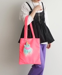 cheek（BAG）（チーク）の「neon monster tote / モンスターチャーム トートバッグ（トートバッグ）」