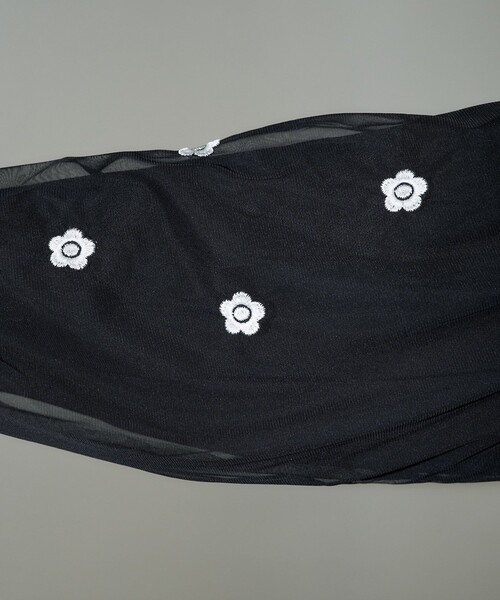 MARY QUANT × PUBLUX/マリークワント 袖刺繍 オーガンジー スウェット 限定展開（スウェット）｜FREAK'S STORE（フリークスストア）