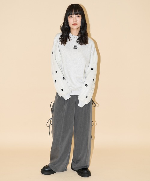 新品未使用MARY QUANT × PUBLUX オーガンジースウェット 新品未使用MARY QUANT × PUBLUX オーガンジースウェット