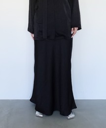 sahara | Silky Satin Skirt/シルキーサテンスカート(スカート)