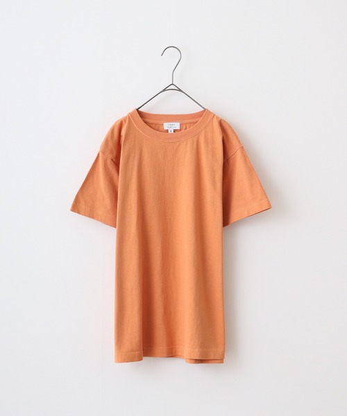FUNALIVE(ファンアライブ)の「TRUSS SUSTAINABLE フードテキスタイルTシャツ(Tシャツ/カットソー・メンズ・グリーン系/ブラウン系/ブルー系/パープル系/ピンク系/オレンジ系・S/L/XL/M)」の6枚目の写真