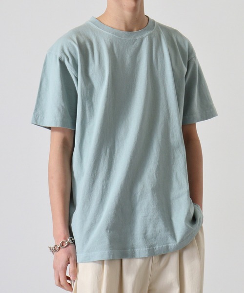 FUNALIVE(ファンアライブ)の「TRUSS SUSTAINABLE フードテキスタイルTシャツ(Tシャツ/カットソー・メンズ・グリーン系/ブラウン系/ブルー系/パープル系/ピンク系/オレンジ系・S/L/XL/M)」の13枚目の写真
