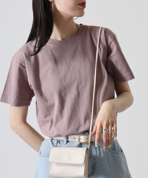 FUNALIVE(ファンアライブ)の「TRUSS SUSTAINABLE フードテキスタイルTシャツ(Tシャツ/カットソー・メンズ・グリーン系/ブラウン系/ブルー系/パープル系/ピンク系/オレンジ系・S/L/XL/M)」の17枚目の写真