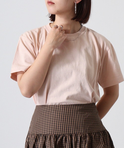 FUNALIVE(ファンアライブ)の「TRUSS SUSTAINABLE フードテキスタイルTシャツ(Tシャツ/カットソー・メンズ・グリーン系/ブラウン系/ブルー系/パープル系/ピンク系/オレンジ系・S/L/XL/M)」の19枚目の写真
