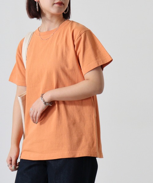 FUNALIVE(ファンアライブ)の「TRUSS SUSTAINABLE フードテキスタイルTシャツ(Tシャツ/カットソー・メンズ・グリーン系/ブラウン系/ブルー系/パープル系/ピンク系/オレンジ系・S/L/XL/M)」の22枚目の写真