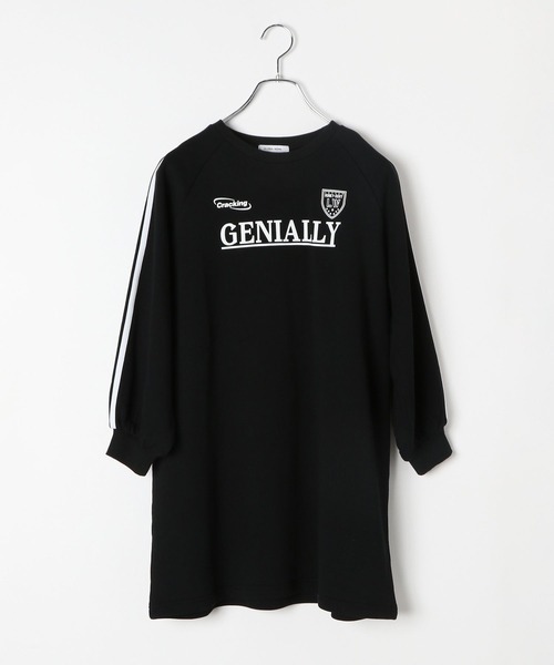 GLOBAL WORK（グローバルワーク）の「チュールセットあったかスウェットワンピース/252065（ワンピース・キッズ・ブラック/杢グレー・130cm/160cm/140cm/150cm）」の10枚目の写真