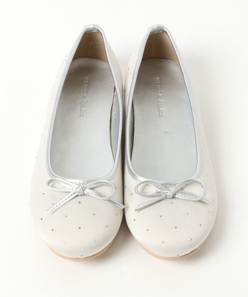 mysty woman(ミスティウーマン)の「リボンスタッズバレエ 292512(バレエシューズ・レディース・シルバー/ブラック・MEDIUM/LARGE)」の12枚目の写真