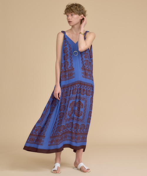 【新品】HOUSE OF LOTUS マジョレルプリントワンピース マジョレルプリントワンピース ｜ハウス オブ ロータス＜HOUSE