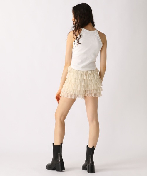 FOREVER 21（フォーエバー トゥエンティーワン）の「【2025SS】カップ付きアメスリタンクトップ（タンクトップ・レディース・ピンク/ブラック/オフホワイト/チャコールグレー・SMALL/MEDIUM）」の16枚目の写真