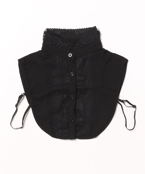 aimoha（アイモハ）の「レース付け襟（付け襟・レディース・ブラック/ホワイト・FREE）」の2枚目の写真