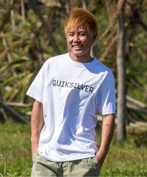 DNA BIG CLICKER ST /クイックシルバーロゴ半袖Tシャツ