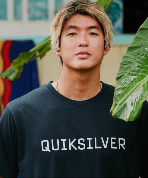 Quiksilver(クイックシルバー)の「DNA BIG CLICKER ST /クイックシルバーロゴ半袖Tシャツ(Tシャツ/カットソー・メンズ・ホワイト/ブラック・X-LARGE/LARGE/SMALL/MEDIUM)」の12枚目の写真