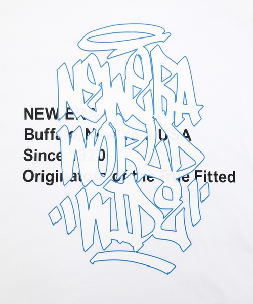 NEW ERA（ニューエラ）の「ニューエラ 半袖Tシャツ オーバーサイズ コットン（Tシャツ/カットソー・メンズ・ブルー/ブラック/ホワイト・XXL/XL/L/M/S）」の11枚目の写真