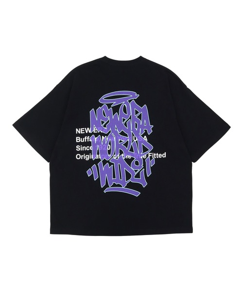 NEW ERA（ニューエラ）の「ニューエラ 半袖Tシャツ オーバーサイズ コットン（Tシャツ/カットソー・メンズ・ブルー/ブラック/ホワイト・XXL/XL/L/M/S）」の18枚目の写真