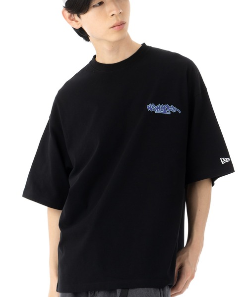国内発送★New Era★オーバーサイズ♪コットン*半袖Tシャツ ニューエラ 半袖Tシャツ オーバーサイズ コットン（Tシャツ