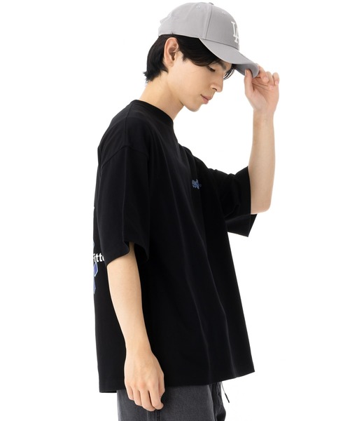 国内発送★New Era★オーバーサイズ♪コットン*半袖Tシャツ ニューエラ 半袖Tシャツ オーバーサイズ コットン（Tシャツ