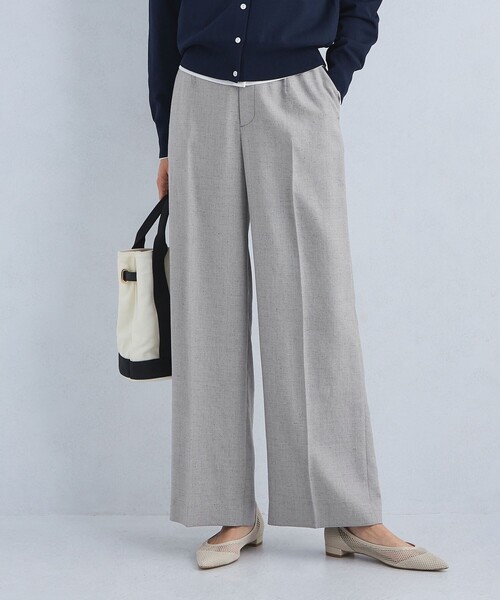 美品！green label relaxing春夏物ストレッチパンツスーツS,M green label relaxing（グリーンレーベルリラクシング）の